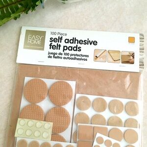 LP Light Brown Self Adhesive Felt Pads 100 Pieces | Cut to Size
